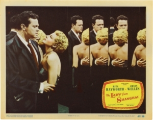 Artist Unknown, The Lady from Shanghai, 1927 Paper, Framed Insert, 14" x 36" Collection: Anonymous, Copyright Columbia Pictures, 1947